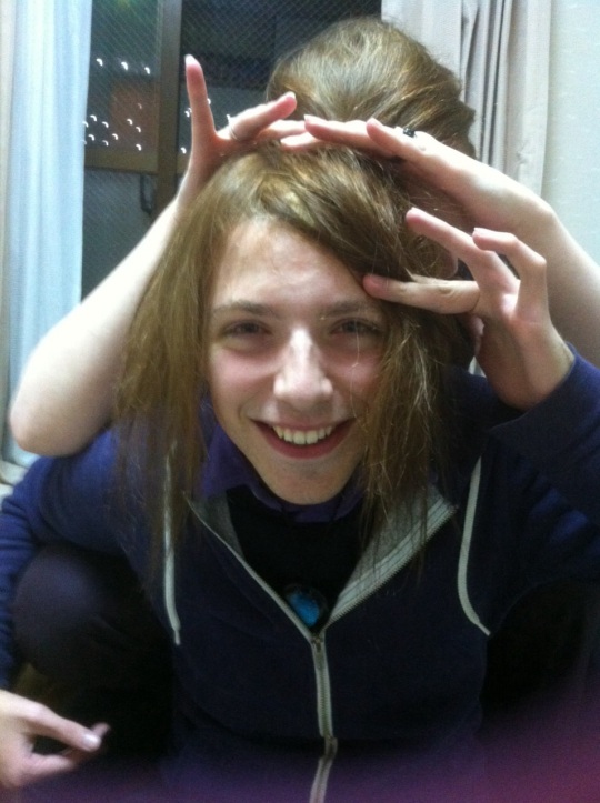And Sam as a ginger!!