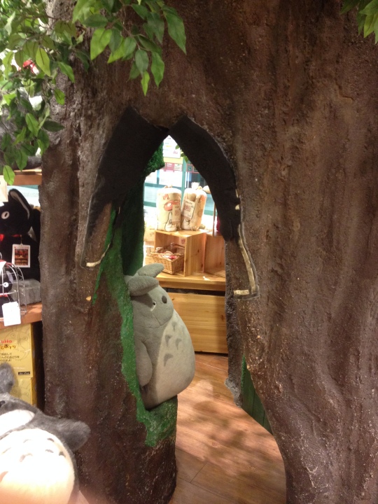 The adorable Totoro tree