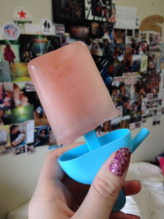 My first ice lolly of many this summer