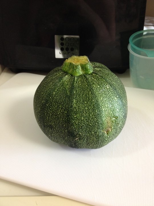 This is a fun courgette! It was yummy and cost the same as a normal one so I got this haha!