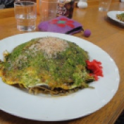 My finished okonomiyaki