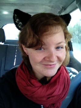 When cleaning my mouldy car I found my cat ears! I thought I'd lost these in summer so I was very happy!