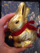 Sammie gave us all Lindt bunnies as a party bag :)