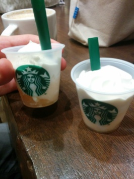Tiny Starbucks samples
