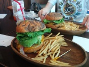 Our giant burgers!