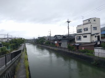 The river we followed to the shrine