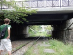 After Nanzenji, we walked down the overgrown railway track thing nearby, which was pretty interesting in the middle of the city.