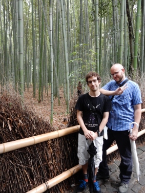 In the bamboo!