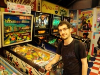 We found a very retro arcade!