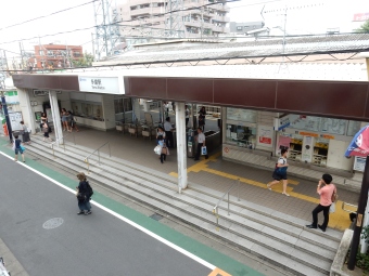 Tama station, because I wont see it much more!